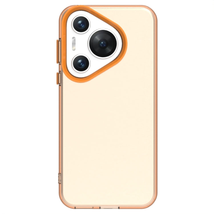 For Huawei Pura 70 Pro+ Candy PC Hybrid TPU Shockproof Phone Case(Orange)