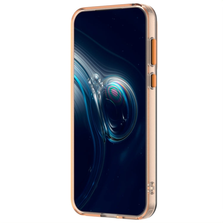For Huawei Pura 70 Pro+ Candy PC Hybrid TPU Shockproof Phone Case(Orange)