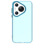 For Huawei Pura 70 Pro+ Candy PC Hybrid TPU Shockproof Phone Case(Blue)