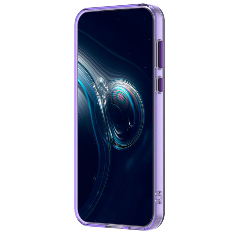 For Huawei Pura 70 Pro+ Candy PC Hybrid TPU Shockproof Phone Case(Purple)