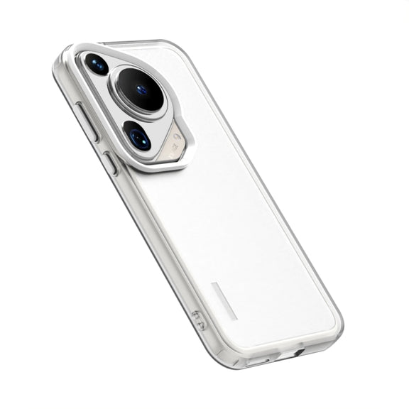For Huawei Pura 70 Ultra Candy PC Hybrid TPU Shockproof Phone Case(White)