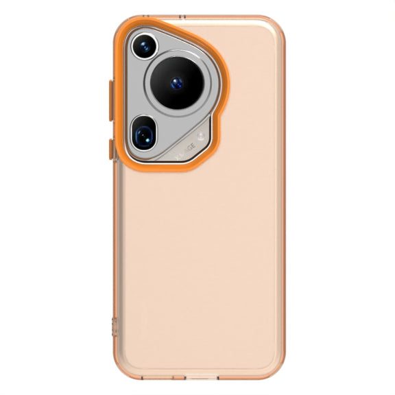 For Huawei Pura 70 Ultra Candy PC Hybrid TPU Shockproof Phone Case(Orange)