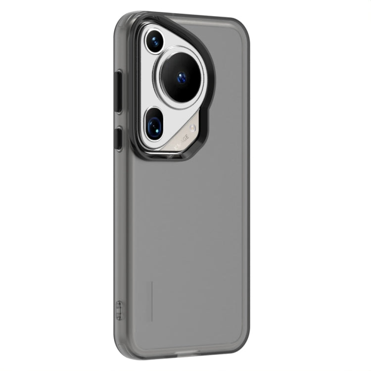 For Huawei Pura 70 Ultra Candy PC Hybrid TPU Shockproof Phone Case(Black)