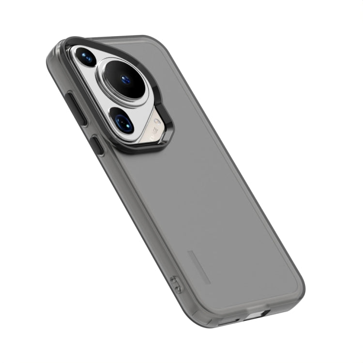 For Huawei Pura 70 Ultra Candy PC Hybrid TPU Shockproof Phone Case(Black)