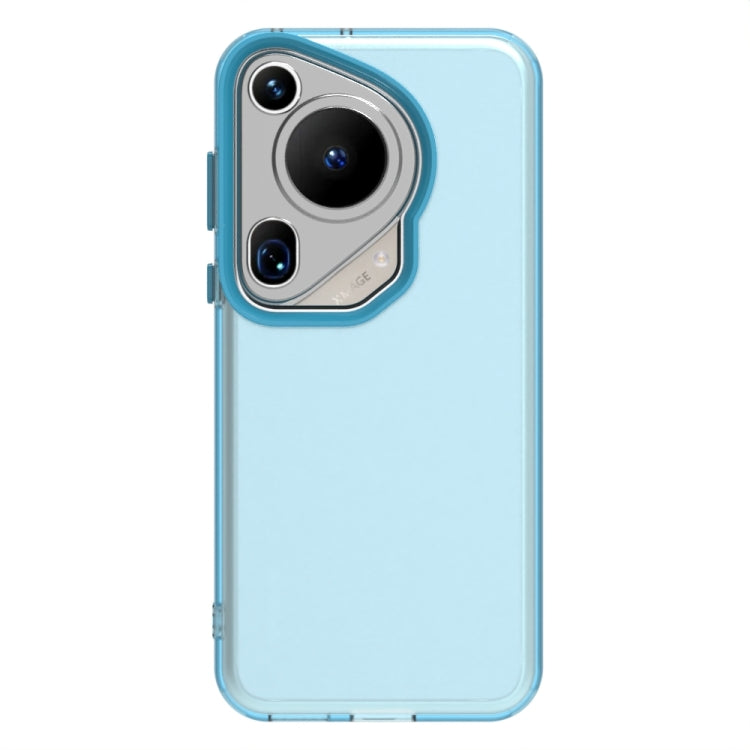 For Huawei Pura 70 Ultra Candy PC Hybrid TPU Shockproof Phone Case(Blue)