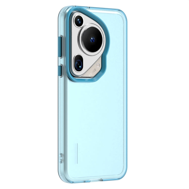 For Huawei Pura 70 Ultra Candy PC Hybrid TPU Shockproof Phone Case(Blue)