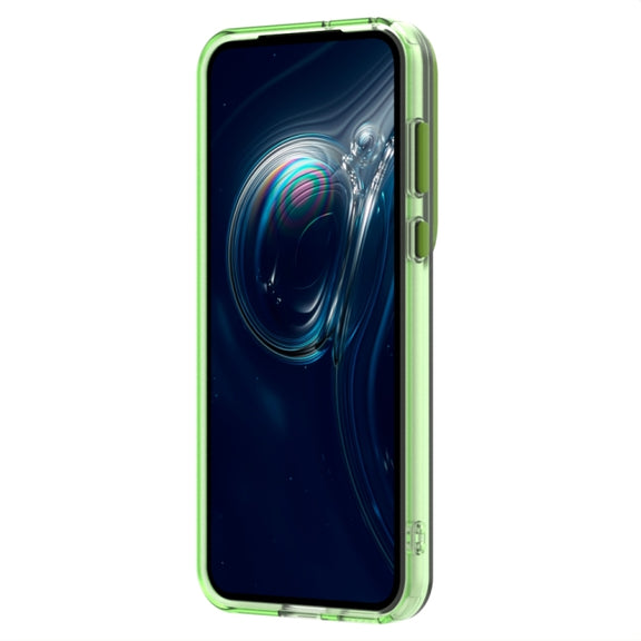 For Huawei Pura 70 Ultra Candy PC Hybrid TPU Shockproof Phone Case(Green)