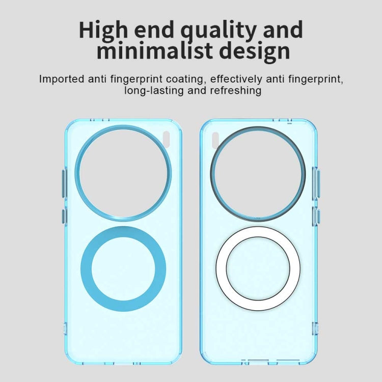 For vivo X200 Candy Magsafe PC Hybrid TPU Phone Case(Blue)