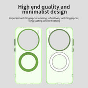For vivo X200 Candy Magsafe PC Hybrid TPU Phone Case(Green)