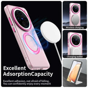 For vivo X200 Pro Candy Magsafe PC Hybrid TPU Phone Case(Red)