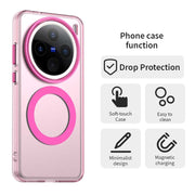 For vivo X200 Pro Candy Magsafe PC Hybrid TPU Phone Case(Red)