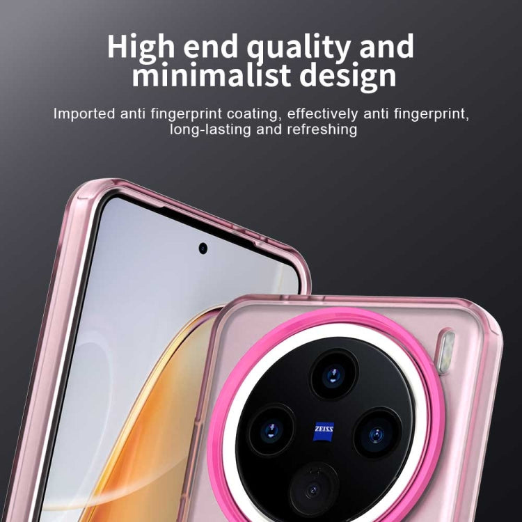 For vivo X200 Pro Candy Magsafe PC Hybrid TPU Phone Case(Red)