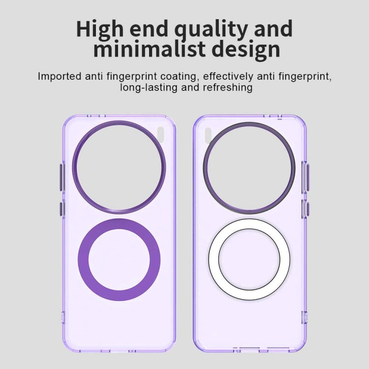 For vivo X200 Pro Candy Magsafe PC Hybrid TPU Phone Case(Purple)