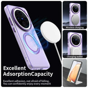 For vivo X200 Pro mini Candy Magsafe PC Hybrid TPU Phone Case(Purple)