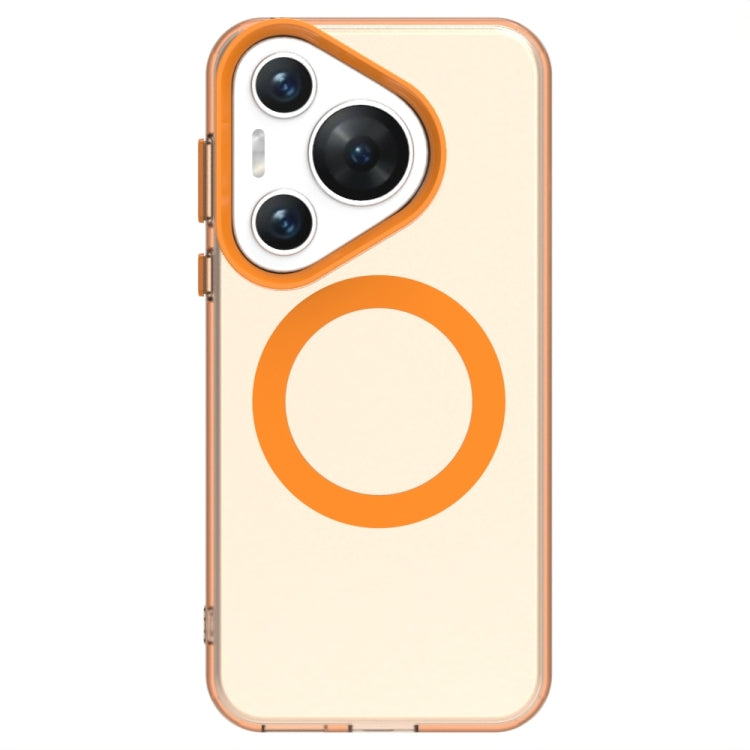 For Huawei Pura 70 Candy Magsafe PC Hybrid TPU Phone Case(Orange)