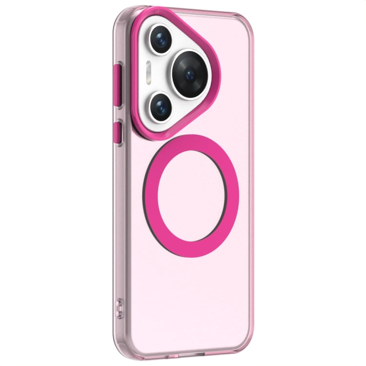 For Huawei Pura 70 Candy Magsafe PC Hybrid TPU Phone Case(Red)