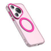 For Huawei Pura 70 Candy Magsafe PC Hybrid TPU Phone Case(Red)