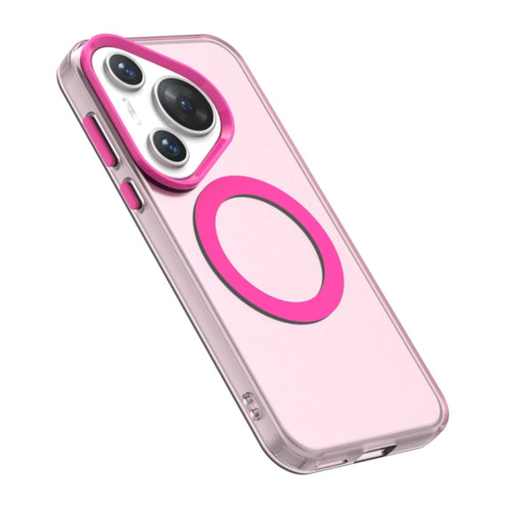 For Huawei Pura 70 Candy Magsafe PC Hybrid TPU Phone Case(Red)