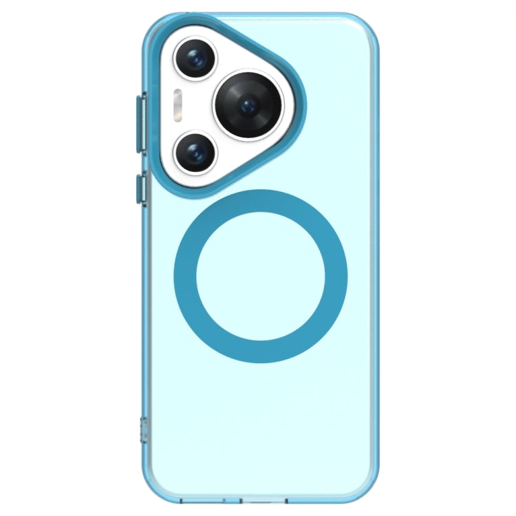For Huawei Pura 70 Candy Magsafe PC Hybrid TPU Phone Case(Blue)
