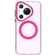 For Huawei Pura 70 Pro Candy Magsafe PC Hybrid TPU Phone Case(Red)