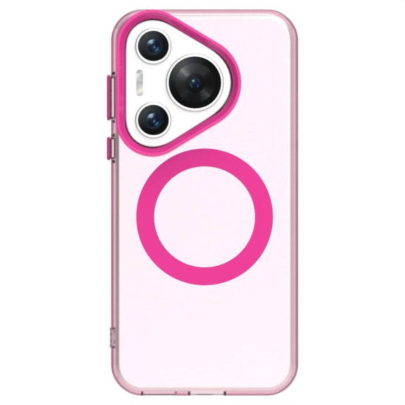 For Huawei Pura 70 Pro Candy Magsafe PC Hybrid TPU Phone Case(Red)