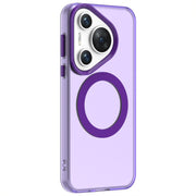 For Huawei Pura 70 Pro Candy Magsafe PC Hybrid TPU Phone Case(Purple)
