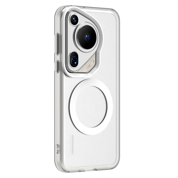 For Huawei Pura 70 Ultra Candy Magsafe PC Hybrid TPU Phone Case(White)