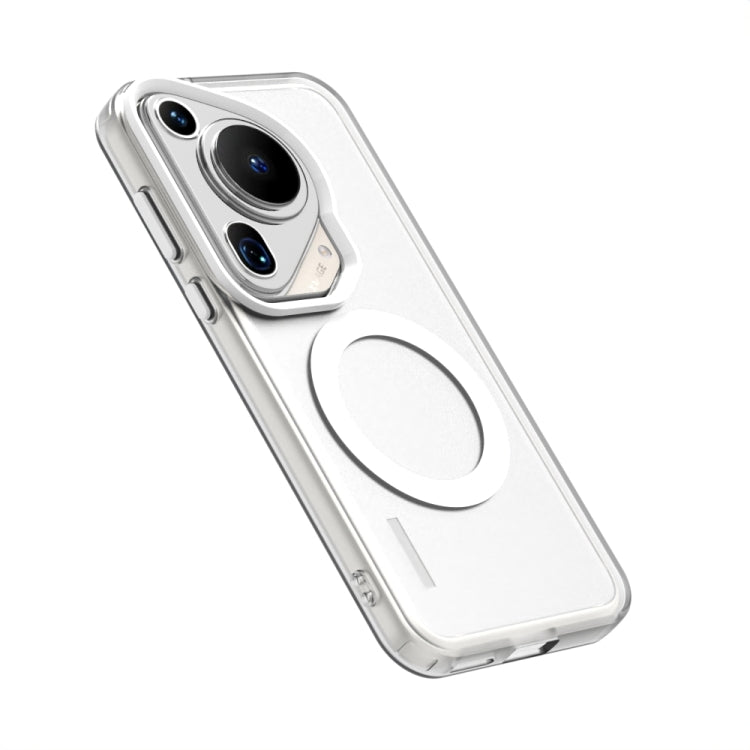 For Huawei Pura 70 Ultra Candy Magsafe PC Hybrid TPU Phone Case(White)