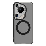 For Huawei Pura 70 Ultra Candy Magsafe PC Hybrid TPU Phone Case(Black)