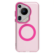 For Huawei Pura 70 Ultra Candy Magsafe PC Hybrid TPU Phone Case(Red)