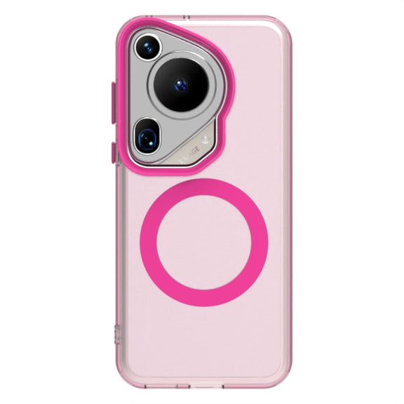 For Huawei Pura 70 Ultra Candy Magsafe PC Hybrid TPU Phone Case(Red)