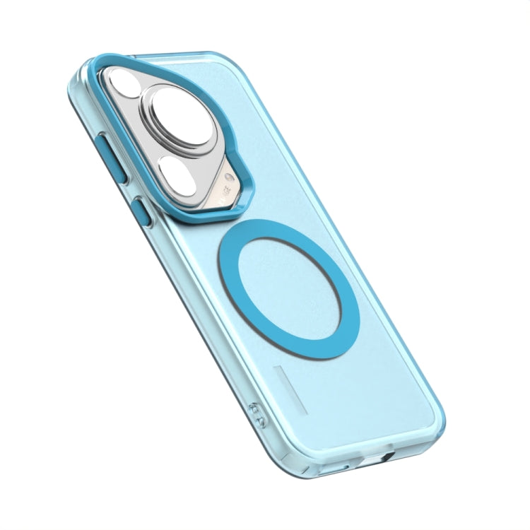 For Huawei Pura 70 Ultra Candy Magsafe PC Hybrid TPU Phone Case(Blue)
