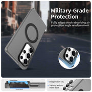 For Samsung Galaxy S25 Ultra 5G Candy Magsafe PC Hybrid TPU Phone Case(Black)
