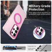 For Samsung Galaxy S25 Ultra 5G Candy Magsafe PC Hybrid TPU Phone Case(Red)