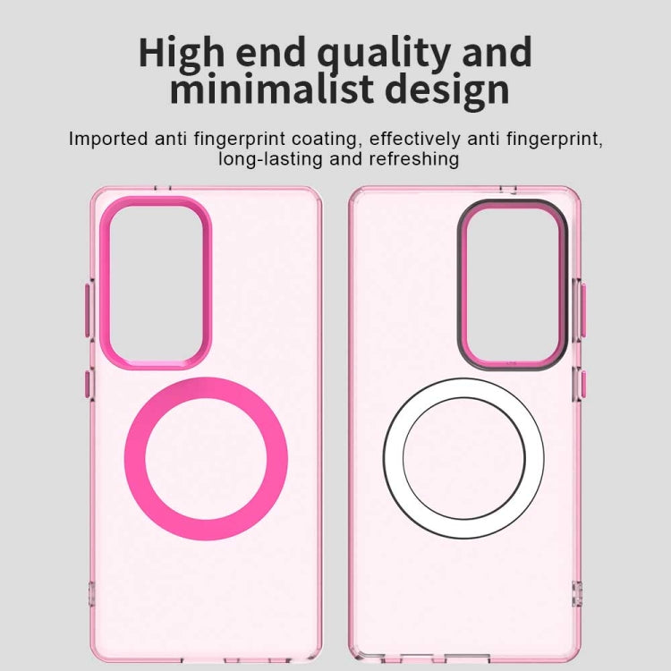 For Samsung Galaxy S25 Ultra 5G Candy Magsafe PC Hybrid TPU Phone Case(Red)