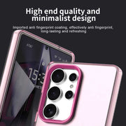 For Samsung Galaxy S25 Ultra 5G Candy Magsafe PC Hybrid TPU Phone Case(Red)