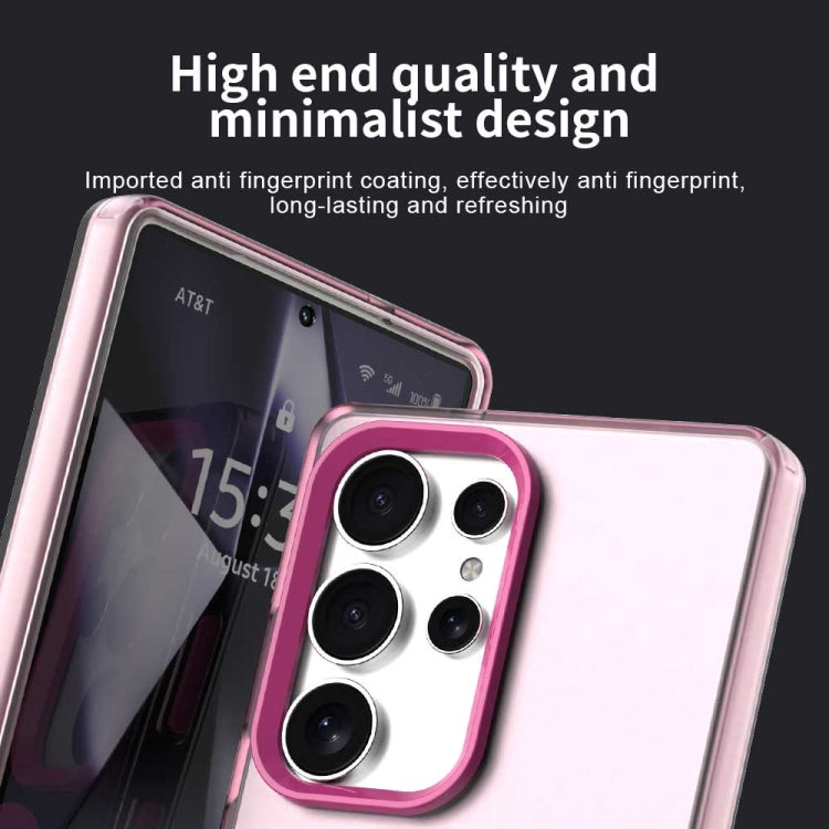 For Samsung Galaxy S25 Ultra 5G Candy Magsafe PC Hybrid TPU Phone Case(Red)
