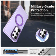 For Samsung Galaxy S25 Ultra 5G Candy Magsafe PC Hybrid TPU Phone Case(Purple)