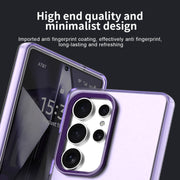 For Samsung Galaxy S25 Ultra 5G Candy Magsafe PC Hybrid TPU Phone Case(Purple)