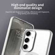 For Samsung Galaxy S25 5G Candy Magsafe PC Hybrid TPU Phone Case(White)
