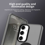 For Samsung Galaxy S25 5G Candy Magsafe PC Hybrid TPU Phone Case(Black)