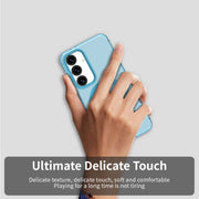 For Samsung Galaxy S25 5G Candy Magsafe PC Hybrid TPU Phone Case(Blue)