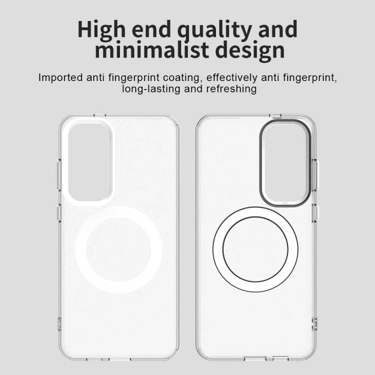 For Samsung Galaxy S25+ 5G Candy Magsafe PC Hybrid TPU Phone Case(White)