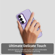 For Samsung Galaxy S25+ 5G Candy Magsafe PC Hybrid TPU Phone Case(Purple)