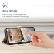 For Tecno Spark Go 2024 4G Embossed Kitten Phone Leather Case with Lanyard(Beige)