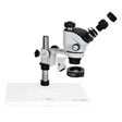 Kaisi TX-350E Ver1.3 7X-50X Zoom Trinocular Stereo Microscope with Big Base & 4K Camera - free shipping - PMc TechLife - Order now!