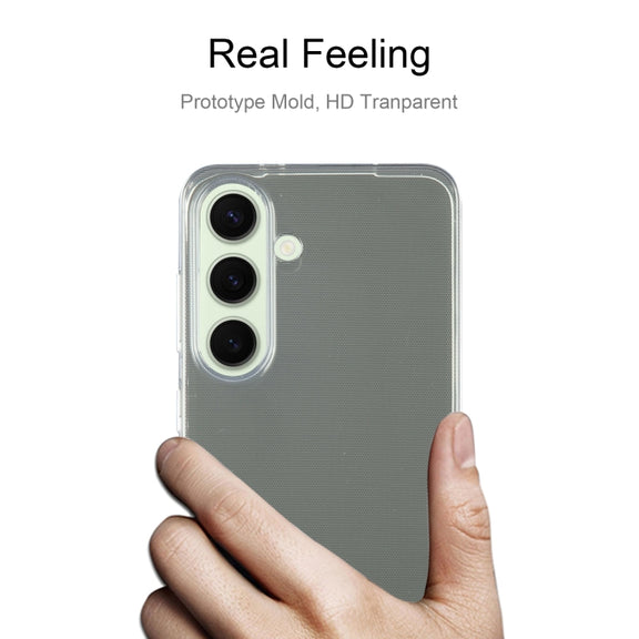 For Samsung Galaxy S25 5G Ultra-thin Transparent TPU Phone Case