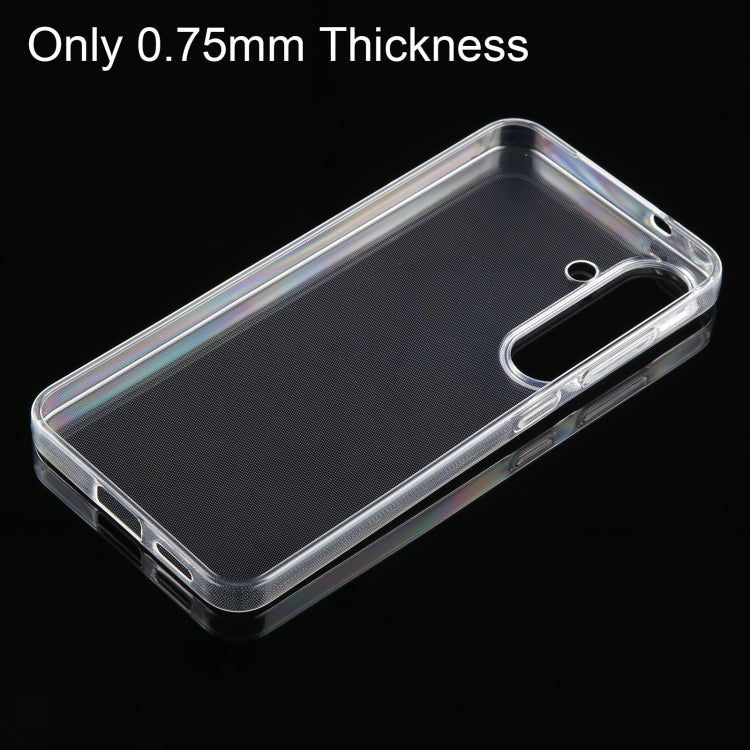 For Samsung Galaxy S25+ 5G Ultra-thin Transparent TPU Phone Case