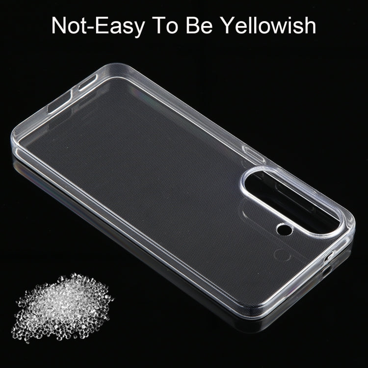 For Samsung Galaxy S25+ 5G Ultra-thin Transparent TPU Phone Case