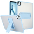 For iPad Air 11 2025 / 2024 Skin Feel Holder PC Hybrid TPU Tablet Case(Light Blue) - iPad Air 11 2025 / 2024 Cases by PMC Jewellery | Online Shopping South Africa | PMC Jewellery | Buy Now Pay Later Mobicred